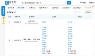 百合網(wǎng)創(chuàng)始人田范江卸任董事長(zhǎng)，王長(zhǎng)穎接任執(zhí)掌信息服務(wù)業(yè)務(wù)